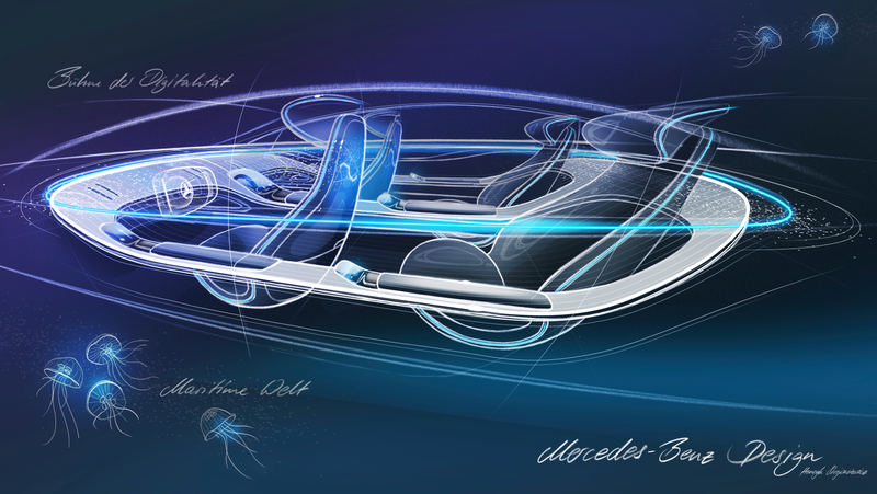 Illustration for article titled Mercedes-Benz EQ Concept Shows Off Its Idea For The Future Of Car Interiors